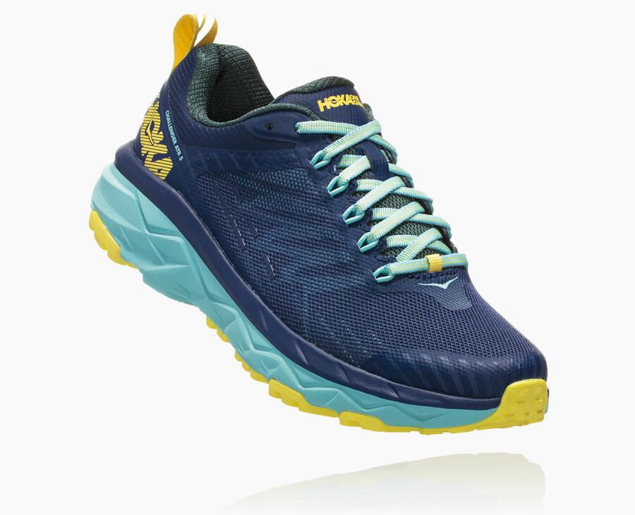 Hoka Challenger Atr 5 - Women's Trail Shoes - Blue - UK 134BSXYVA